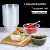 Fangcaodi Disposable Round Thickened Soup Bowls, 400ml (Pack of 200)