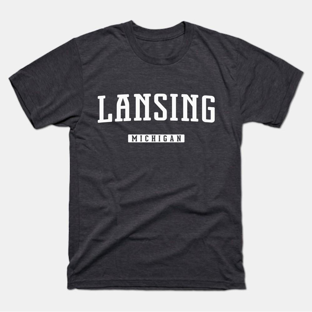 Lansing Shirt | Lansing Michigan T-Shirt | Lansing Michigan Tee Shirt Unisex T-Shirt S