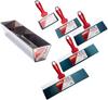Taping Knife Blue Steel LEVEL 5 Pro Grade Drywall Set, - Sheetrock, Gyprock, 5-605