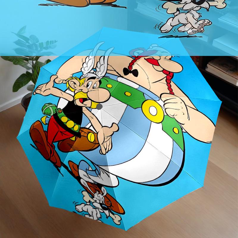 Asterix Friends Umbrella 8-Frame for Travel, Camping, Casual Lightweight Portable Umbrella, Essential for Every Family Holidays Gift