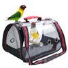 Lightweight Bird Carrier Parrot Travel Bag with Perch for Parakeet Cockatiel Travel Rats Bunny Small Animal Portable Pet Backpac