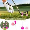 Octopus Golf Tee Hanger Plastic Anti Lost Golf Tee Ring with Strap Loss Prevention Tee Holder Golf Accessory Gift for Men Women