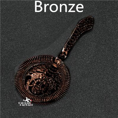 Skull And Mechanical Watch Bar Strainer Sprung Cocktail Strainer Stainless Steel Deluxe Strainer Bar Tools