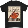 I Nap Funny Periodic Table Lazy Geek Sleeping T-Shirt Men 100% Cotton