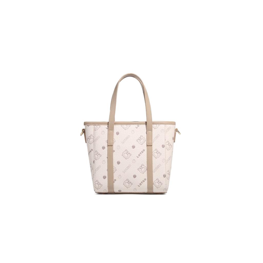 Disney Strawberry Bear Series Cute Fashion Versatile Shoulder Crossbody Tote Bag Women Tote Bag Multicolor BMK-72523
