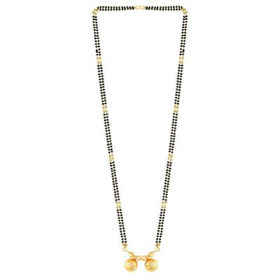 Mangalsutra For Women Girls Ladies Temple South Indian Traditional 1 Gram Gold Stylish Maharashtrian Long Chain