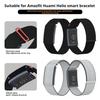 Amazfit Helio Spezielles Armband Leicht Atmungsaktiv Sport Nicht Rutschend Aluminium Schnalle Griff Und Schlaufe