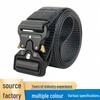 Cobra Tactical Plastic Buckle Belt: Casual Workwear & Training Nylon Woven Waist Belt