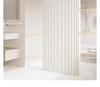 Luxury Bedroom and Bathroom Faux Linen Curtain: Waterproof, Mildew-Proof, Dry/Wet Separation for Shower or Kitchen Partition.