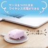 Elecom AirPods Case, Silicone Case, Wireless Charging Compatible, Animal Design, with Connector Cap, Pig Design (Ava-APSCANPIG)