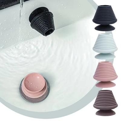 Silicone Bathtub Drain Plug Anti-Clogging Drain Stopper Useful Tub Stopper  Bathroom Bathtub