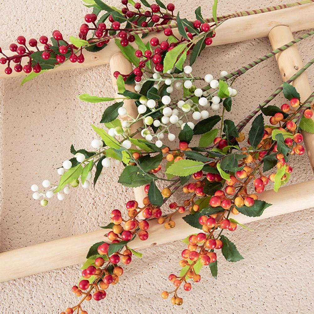 Multicolor Artificial Red Berry 70cm Christmas Decorations Home Decoration