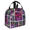 It's TV Time Computer Game Deltarune  Insulated Lunch Bag for Women Resuable  Thermal Cooler Lunch Box Office Work School