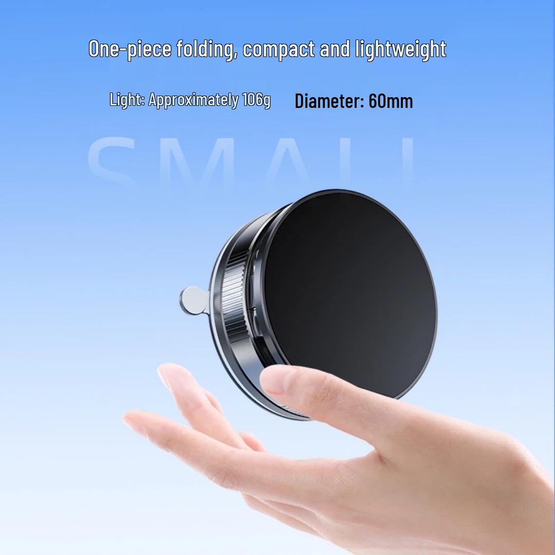 2025 Vacuum Suction Magnetic Phone Holder: Telescopic, Foldable, Portable, Rotating Iron for Desktop and Car.