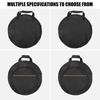 Drumstick Storage Case Padded Cymbal Travel Tote Bag with Carry Handle Waterproof Cymbal Gig Bag Drumstick Carrying Case