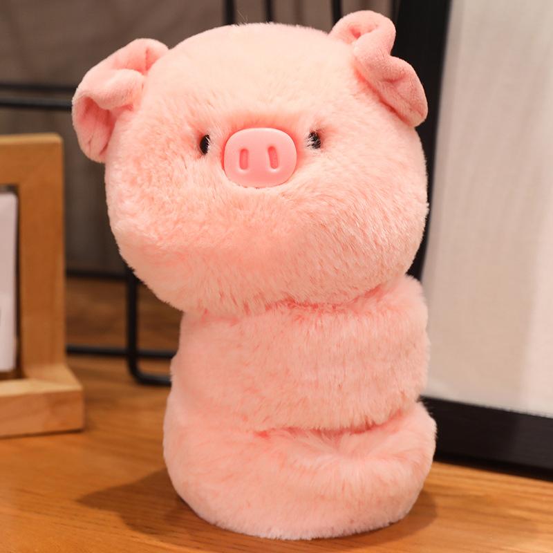 Carino Peluche Panda Rosso Braccialetto Schiaffo Procione Braccialetto da Polso Giocattolo Souvenir dello Zoo Bambola di Peluche