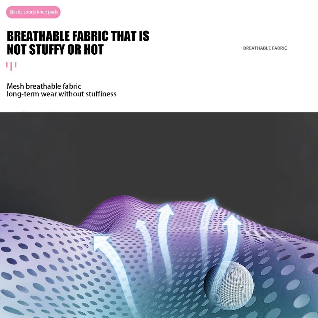 Men & Women Sports Knee Brace! Basketball Knee Support With Silicone Patella Pad - ProtectMeniscus For Running & Training.