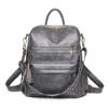 Women High Quality Leather Backpacks Vintage Female Shoulder Bag Tassel Travel School Bags For Girls Schoolbag Removable Strap