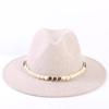 Popular European and American High-end Wool Top Hat, Men's and Women's Fashion Versatile Elegant Top Hat Jazz Hat
