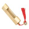 Brass Lock with Key 6.5cm Antique Chinese Style Carved Padlock for Jewelry Box Cabinet
