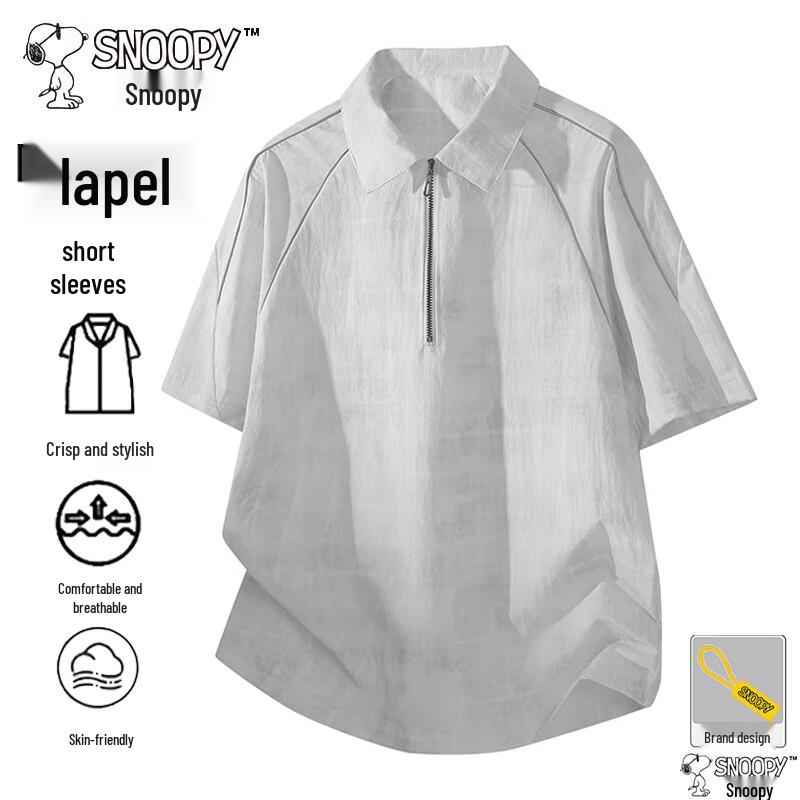 

Snoopy Men s Summer Polo T-Shirt XL