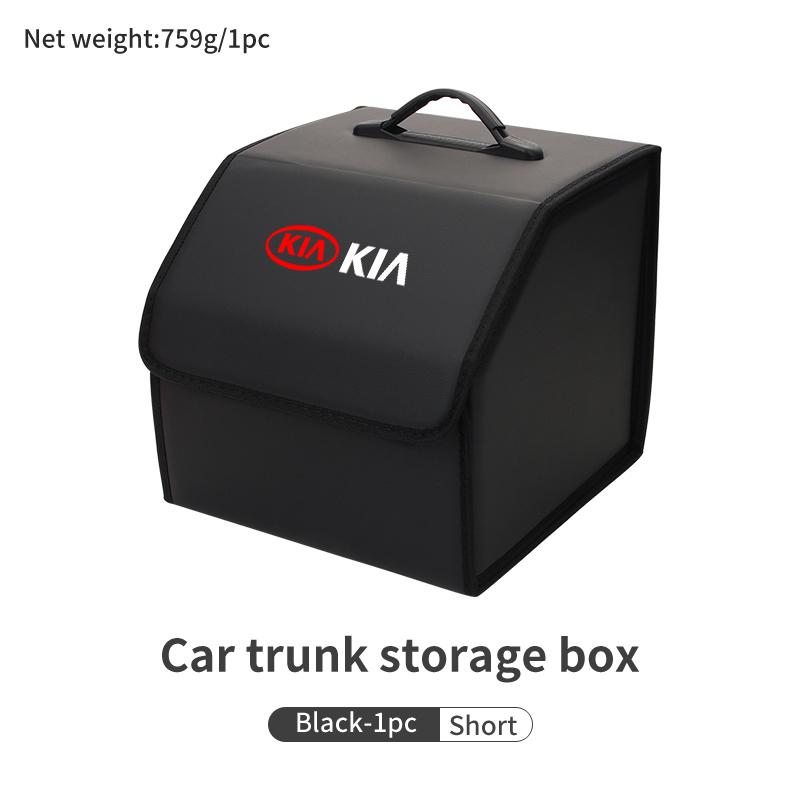 For KIA Car Trunk Storage Box Foldable Large Capacity Trunk Organiser Sportage Rio Ceed Niro Soul Stonic Picanto Proceed