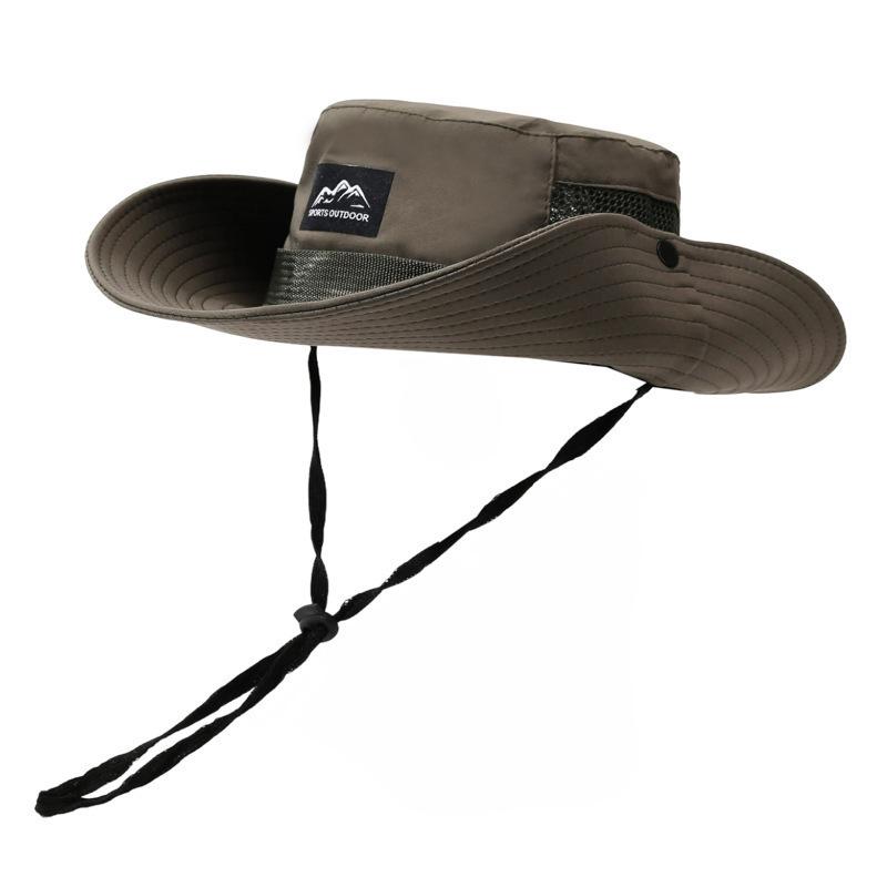Summer Outdoor Sun Hat Men and Women Mountaineering Fishing Sun Protection Hat Bucket Hat Fashion Big Brim UV Protection Sun Hat