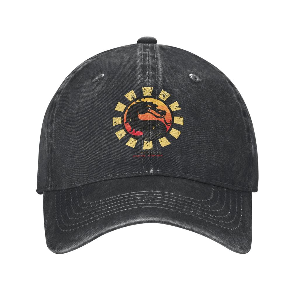 Classic SubZero Mortal Kombat Baseball Cap Unisex Women Distressed Denim Washed Snapback Cap Outdoor Travel Gift Hats Cap