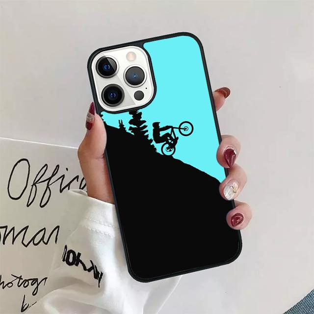 Ride Mountain Bike Bicycle Phone Case Cover For iPhone 17 Air 15 16 14 13 12 Pro Max 11 Pro Max Plus Coque Shell