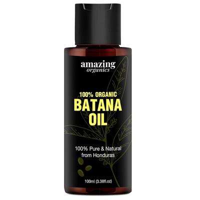 Amazing Organics Batana Oil For Hair Growth, Natural, 100ml