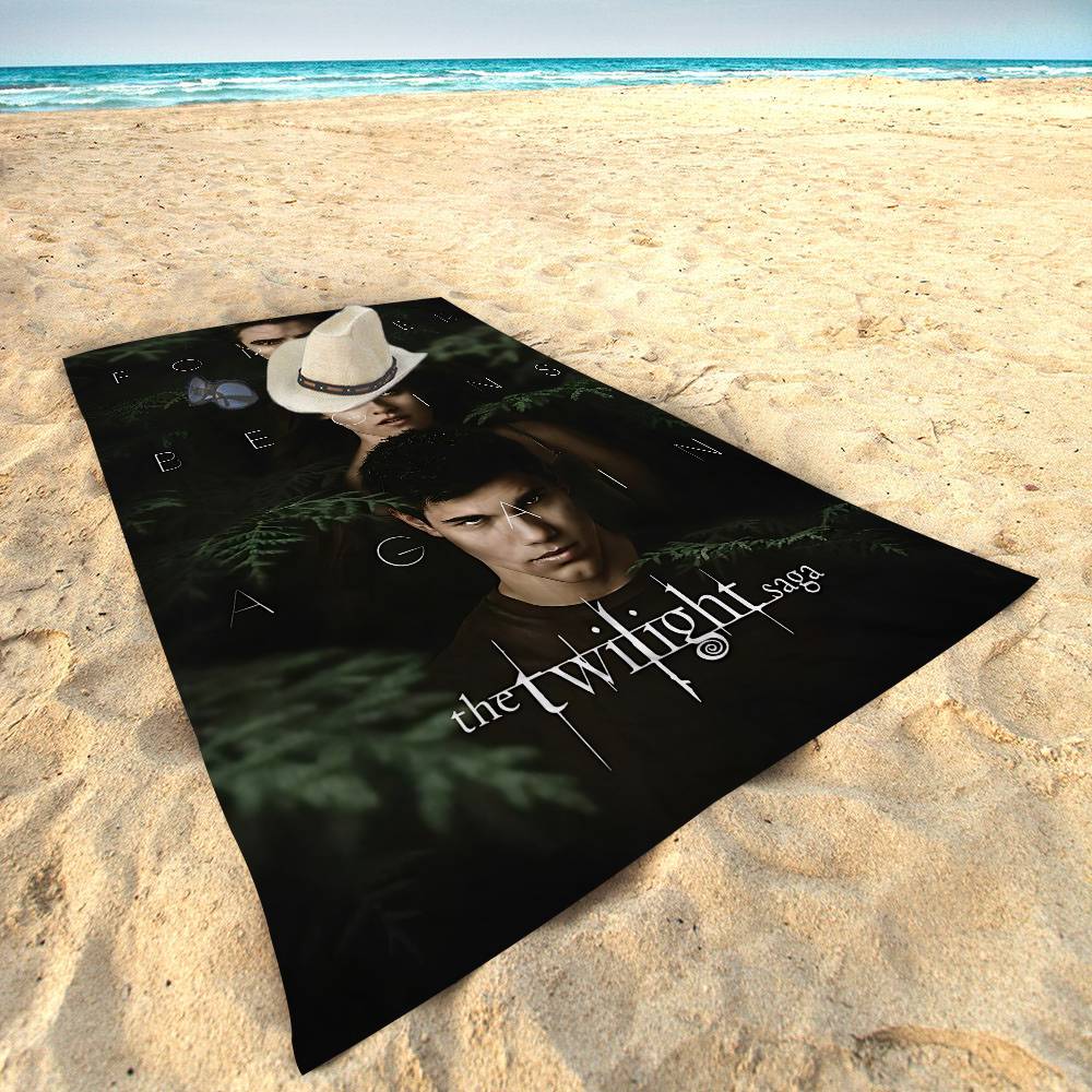Classic Movie Twilight Big Microfiber Beach Towels Quick Dry Towel Sand Beach Towels Pool Towel For Travel Swim Pool Yoga