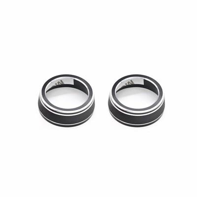 Onami RAV4-82-BK Toyota RAV4 Air Conditioner Dial Ring Air Conditioner Vent Cover Interior Panel