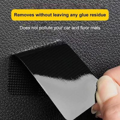2/5/10 Peças Adesivos Dupla Face de Alta Adesão para Fixação de Tapetes de Carro, Casa, Chão, Antiderrapante, Patch Fixo, Fita Adesiva de Fixação