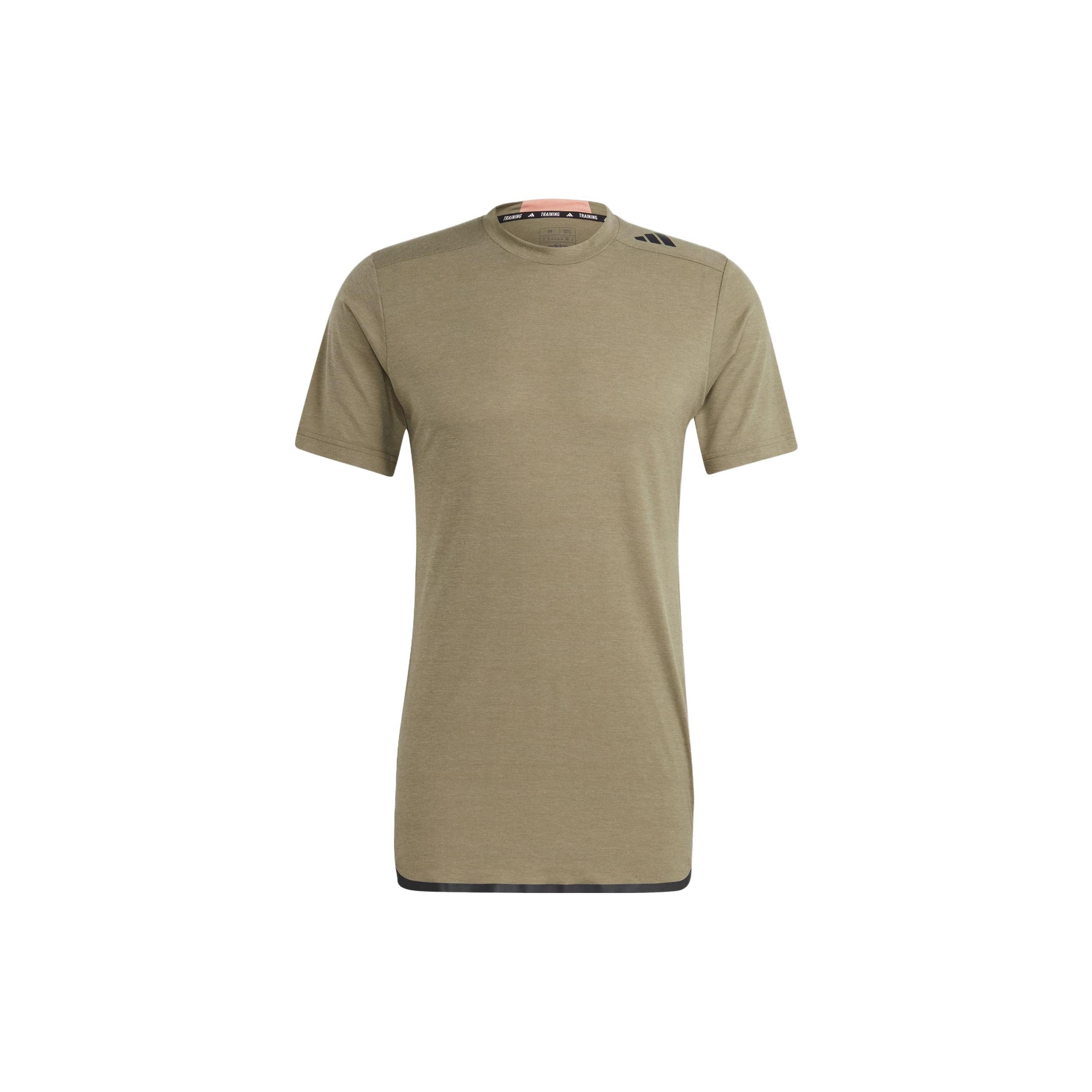 adidas Designed For Training Pro Series Strength T-Shirts  Olive Green  Men s IL1457 M