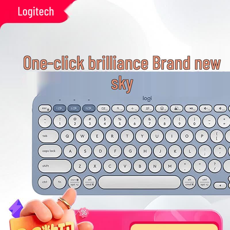 Logitech K390 Schlanke Tragbare Kabellose Bluetooth-Tastatur