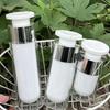 Korean-Style Double-Layer Vacuum Skincare Bottle - 15/30/50ml