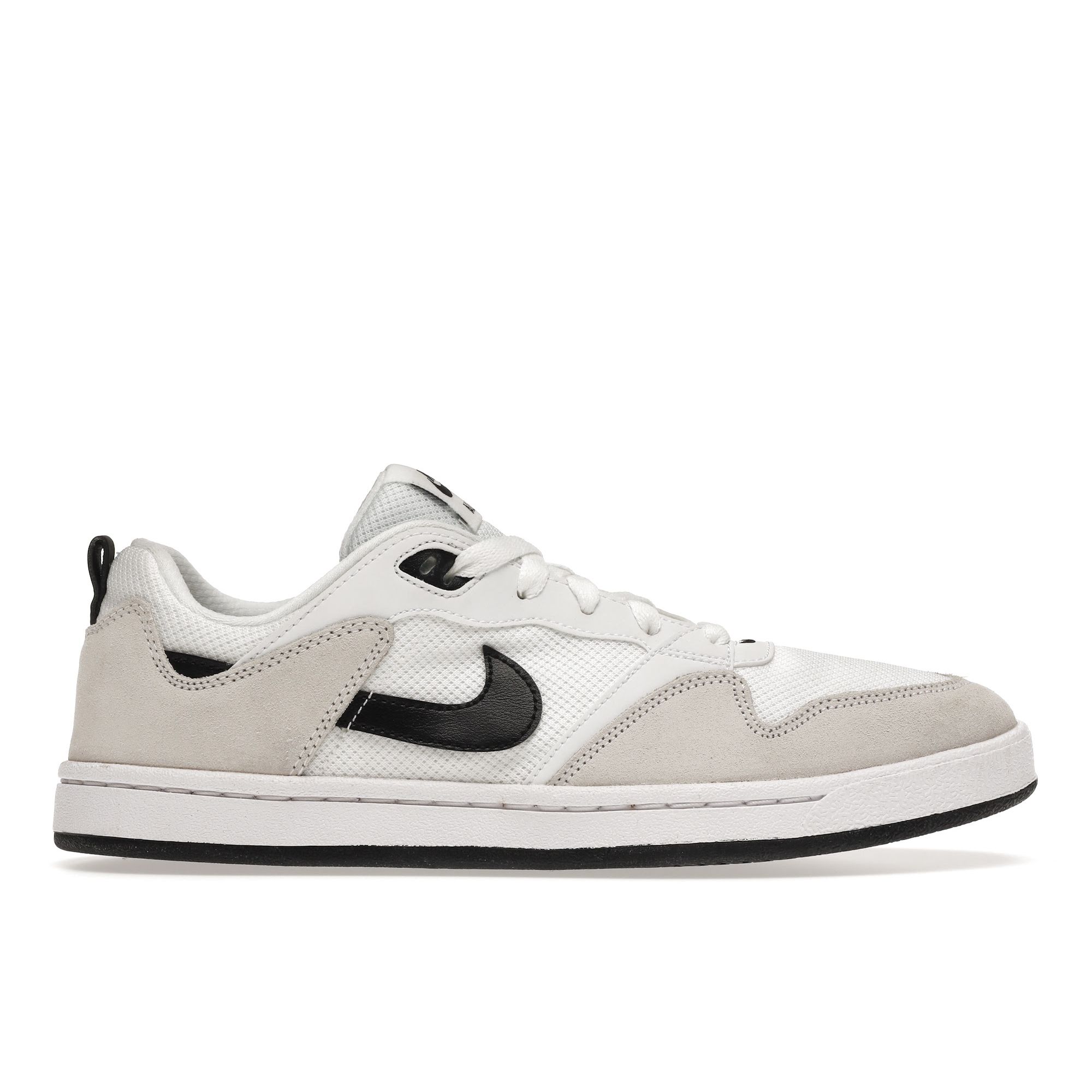 

Белые черные мужские кроссовки Nike Alleyoop SB CJ0882-100 44.5