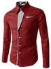 Men's Trendy Striped Long Sleeve Casual Shirt