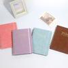 PU Leather Cover Coil Schedules Notebooks A5 Daily Notebook Daily Planner Notepad  Record