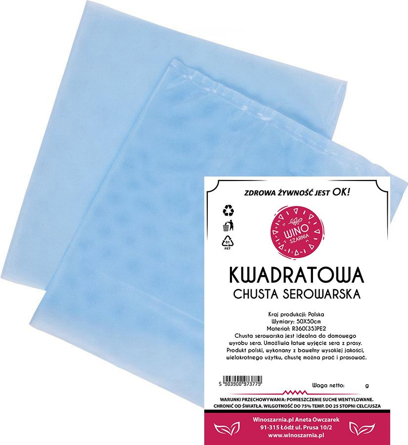 Square Cheesemaking Cloth 50 X 50 Cm - 2 Pcs
