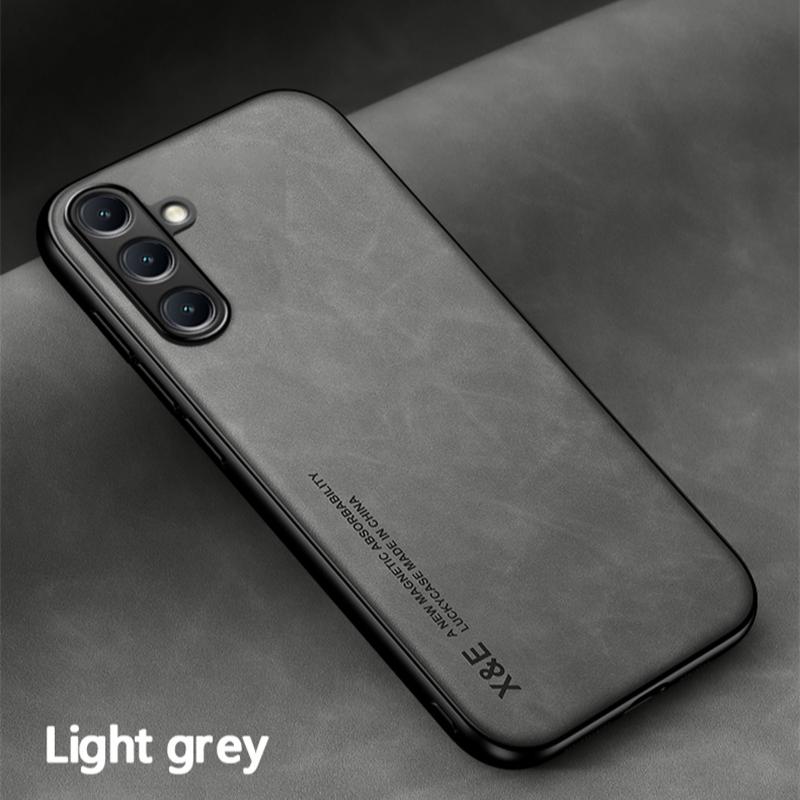 

Ударопрочный чехол для Samsung Galaxy M15 M35 M55 5G защитный чехол встроенный магнитный присоска автомобильный держатель Coque Funda Capa For Galaxy M35 5G