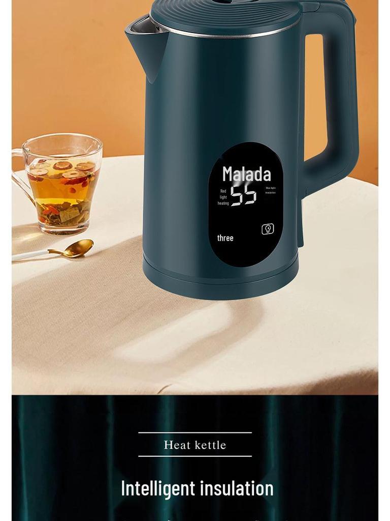 Wanlida Isolierter Wasserkocher mit automatischer Abschaltung für den Haushalts- und Hotelgebrauch