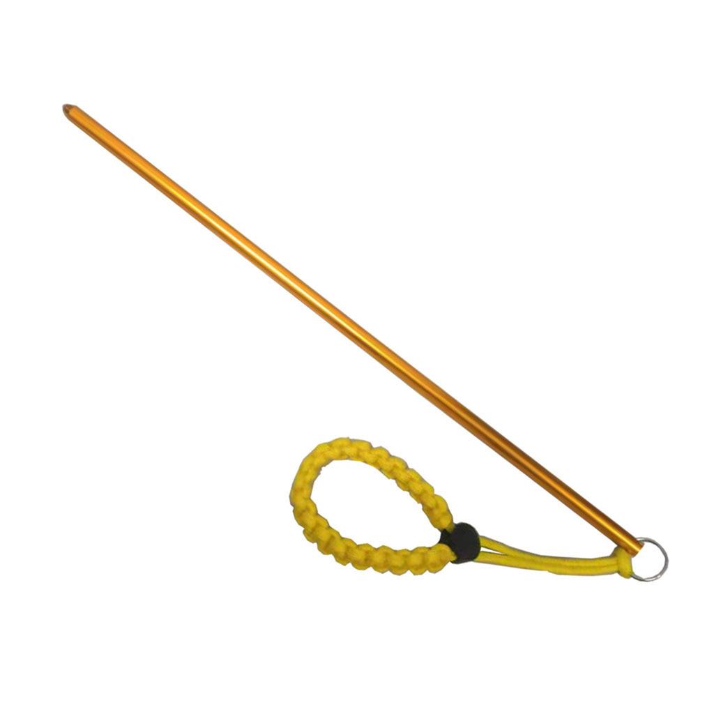 Underwater Shaker Noise Maker Rod Diving Indicator Stick Aluminium Alloys Underwater Signaling Devices Diving Rod