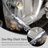 Wąż do odpowietrzania hamulców, Nowy 2025 Jednokierunkowy zawór zwrotny Przewód Zestaw narzędzi do odpowietrzania Dla samochodu Motocykla Sprzęgła - Uniwersalny odpowietrznik płynu hamulcowego hydraulicznego Z