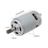 Long lasting 18V 8 Teeth Motor RS550VD6532 H3, High Reliability, Silver color, Suitable for WORX WX390, WU390 9, WX390 31