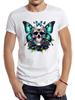 2025 new model TEEHUB Vintage Halloween Skull Printed TShirt Graphic Casual Man T Shirt Streetwear Hipster Hip Hop Evil Loose Wo