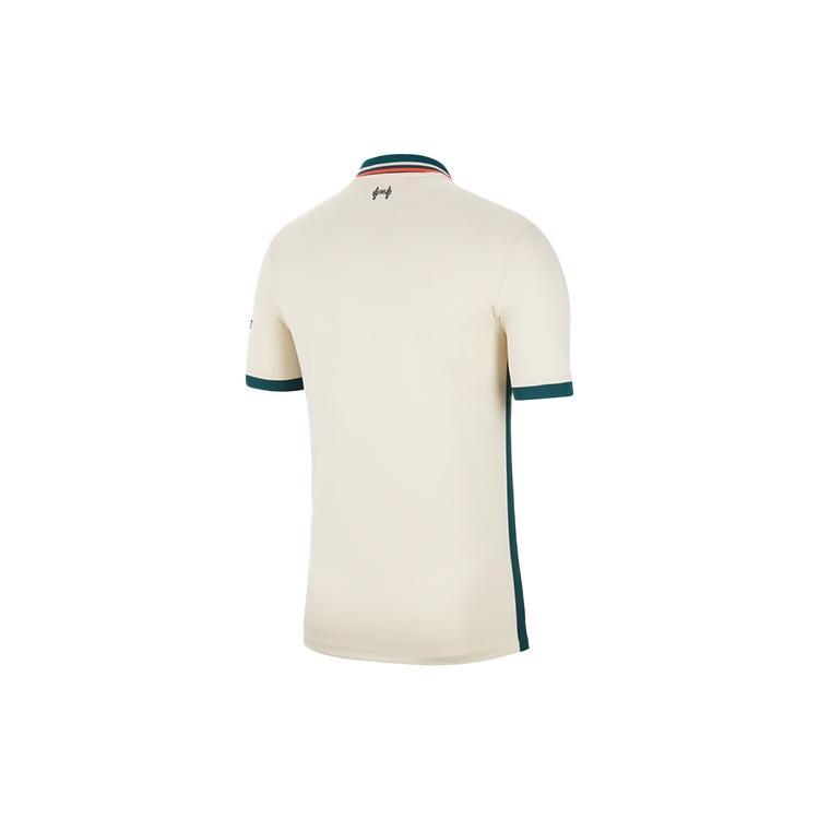 Nike Liverpool Away Fan Edition Soccer/Football Short Sleeve Jersey Ivory Men's DB2558-111