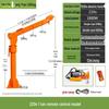 12/24V 1-Ton Vehicle-Mounted Electric Hoist Crane