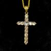 Trendy European Vintage Cross Pendant Necklace for Women - Personalized Hip Hop Jewelry