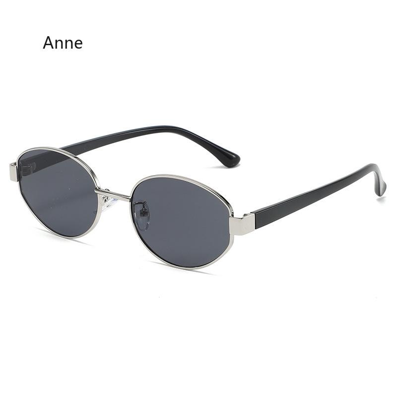 

Small Frame Metal Oval Women s Sunglasses Vintage Designer Fashion Round Sun Glasses For Women Metal Shades Eyewear UV400 Oculos